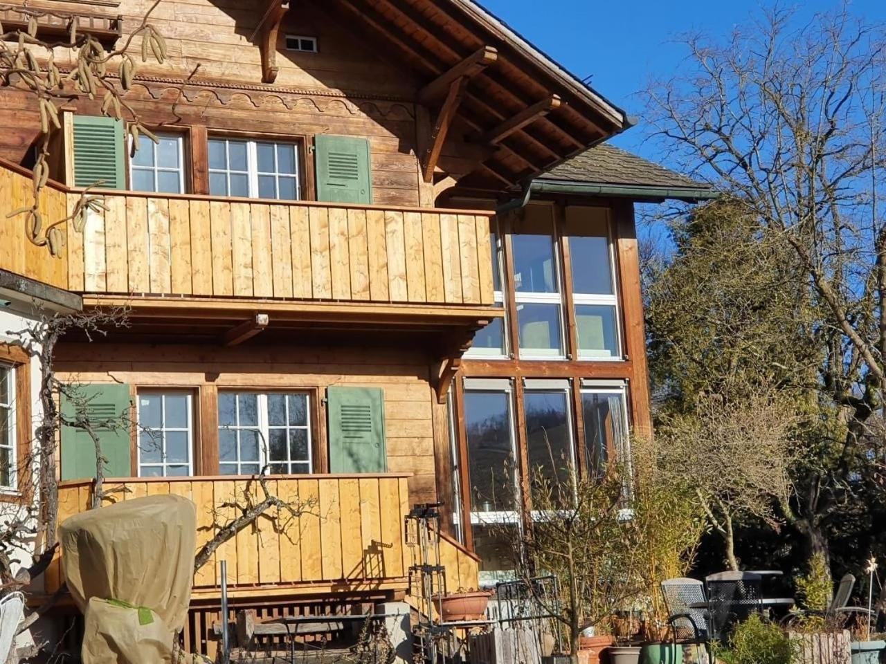 Ferienwohnung In Der Gartenstadt, Liebefeld Bern Extérieur photo